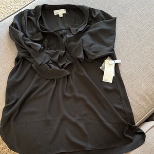 Elegant Black Women's Blouse